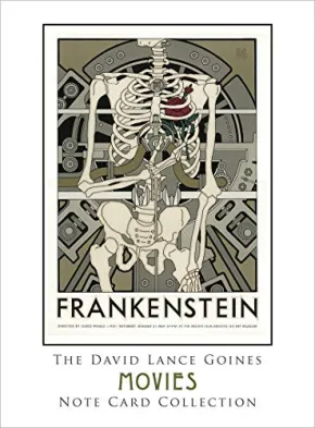 David Lance Goines Note Card Collection: Movies Frankenstein by David Lance Goines