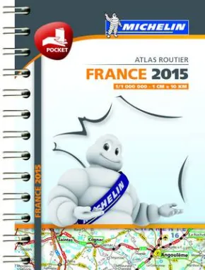 France 2015 Michelin mini-atlas (Michelin Tourist and Motori by